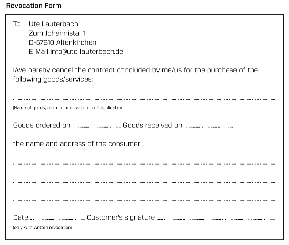 Ute Lauterbach Revocation Form pic