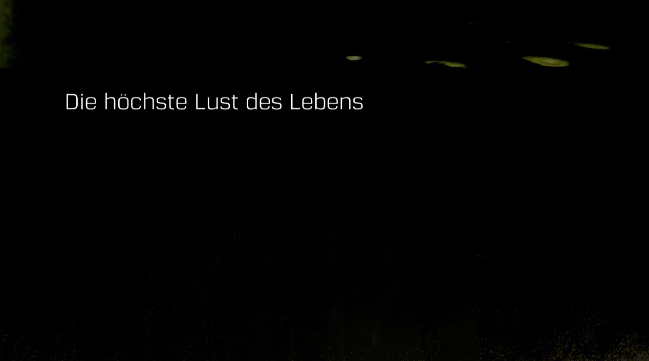 Die Hochste Lust Des Lebens Ich habe nur kaltes wasser. ute lauterbach